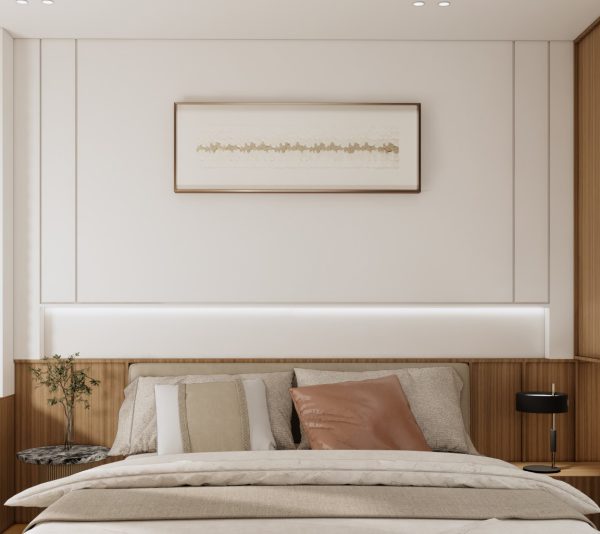 Vanity: Sleek Modern Headboard Panel