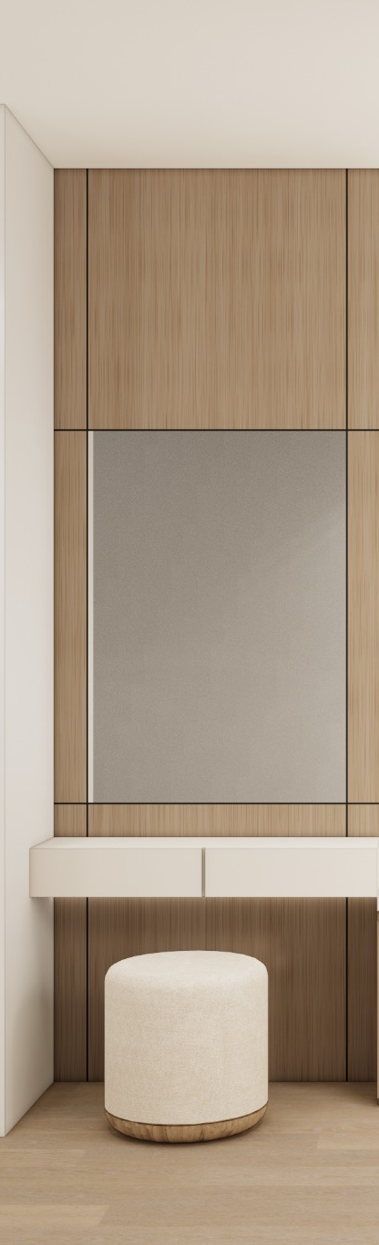 Vanity: Simple Warm Japandi Vanity